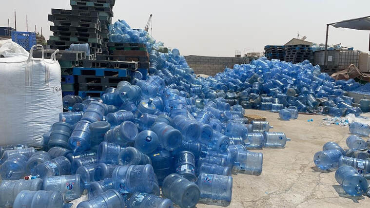 Polycarbonate water bottles